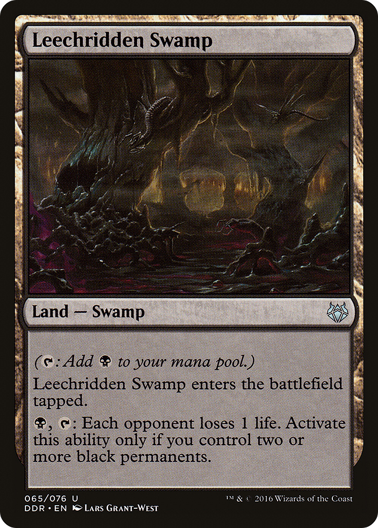 {C} Leechridden Swamp [Duel Decks: Nissa vs. Ob Nixilis][DDR 065]