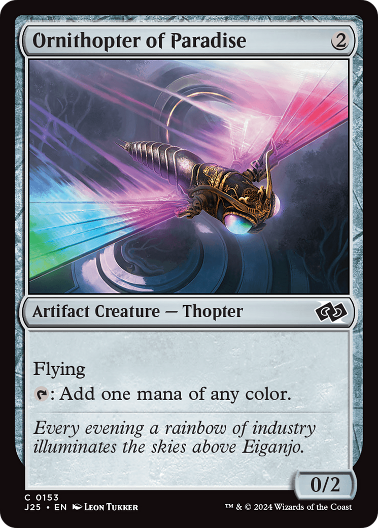 {C} Ornithopter of Paradise [Foundations Jumpstart][J25 153]