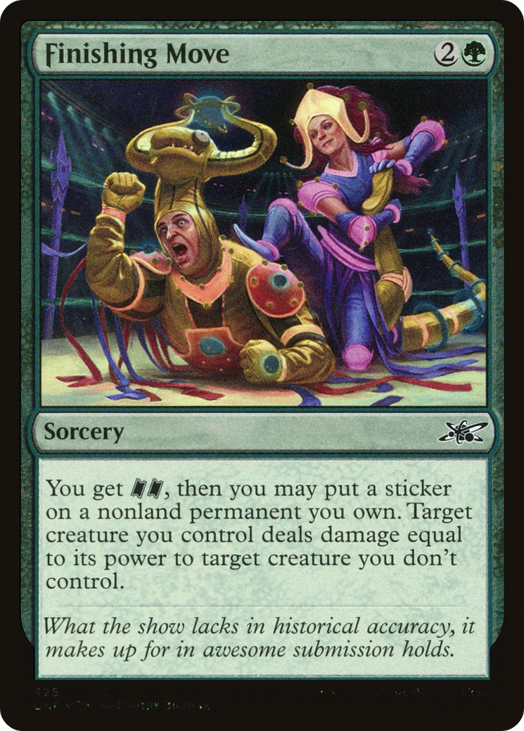 {C} Finishing Move (Galaxy Foil) [Unfinity][UNF 425]
