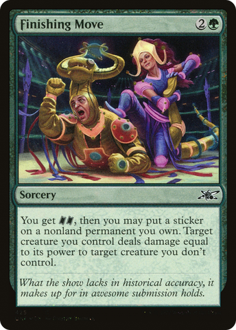 {C} Finishing Move (Galaxy Foil) [Unfinity][UNF 425]