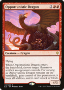 {R} Opportunistic Dragon (Promo Pack) [Throne of Eldraine Promos][PP ELD 133]