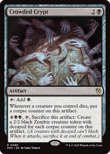 {R} Crowded Crypt [Aetherdrift Commander][DRC 088]