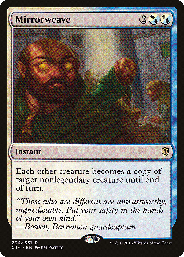 {R} Mirrorweave [Commander 2016][C16 234]