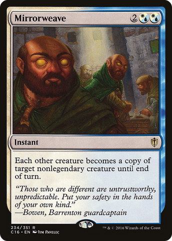 {R} Mirrorweave [Commander 2016][C16 234]