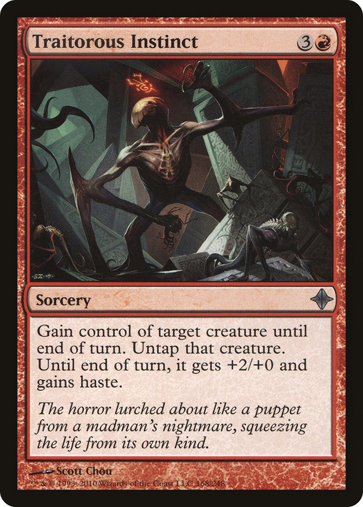 {C} Traitorous Instinct [Rise of the Eldrazi][ROE 168]