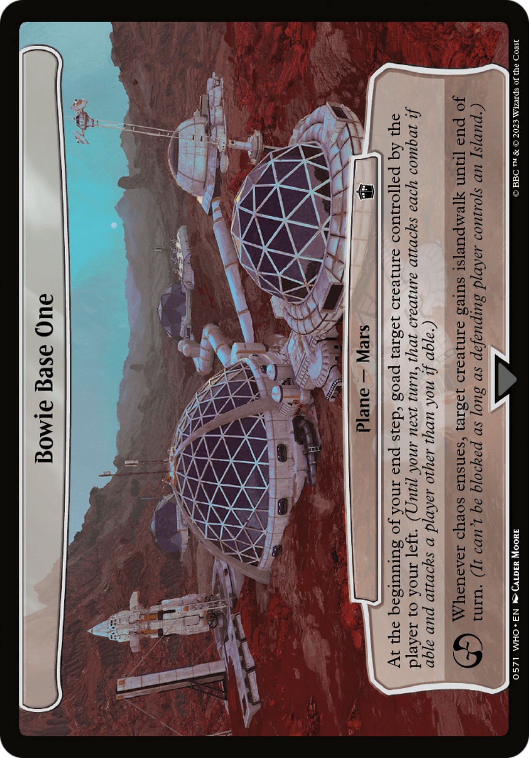 {O} Bowie Base One [Planechase][OVR WHO 571]