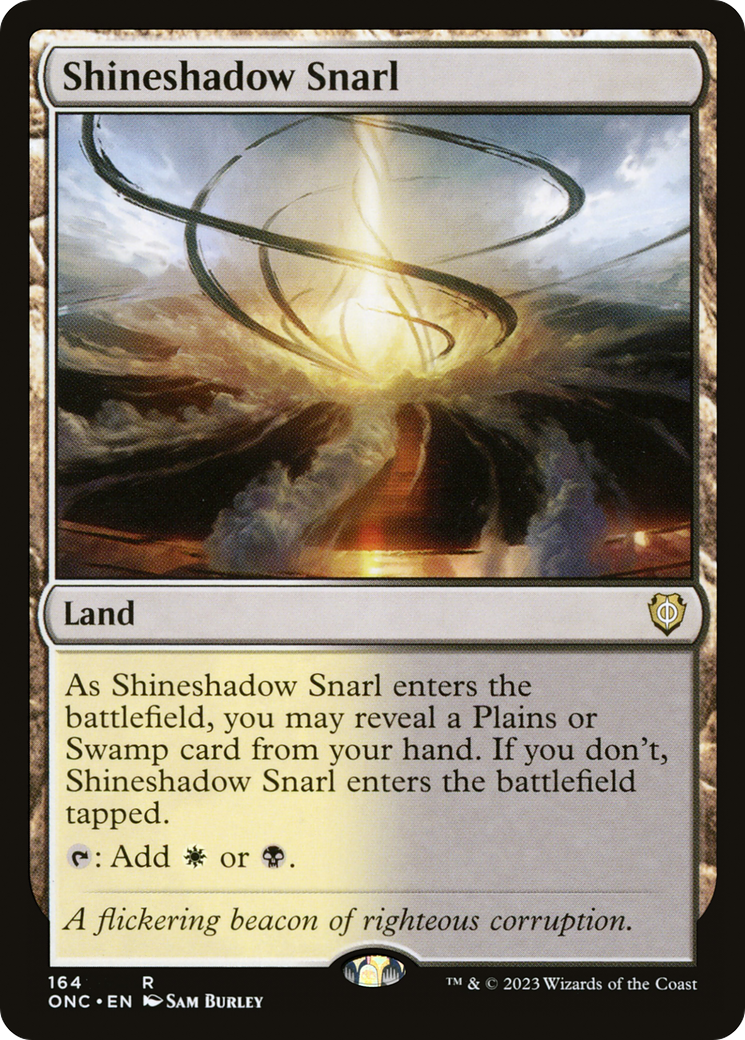 {R} Shineshadow Snarl [Phyrexia: All Will Be One Commander][ONC 164]