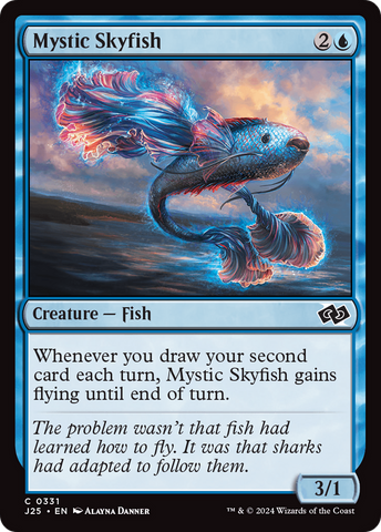 {C} Mystic Skyfish [Foundations Jumpstart][J25 331]