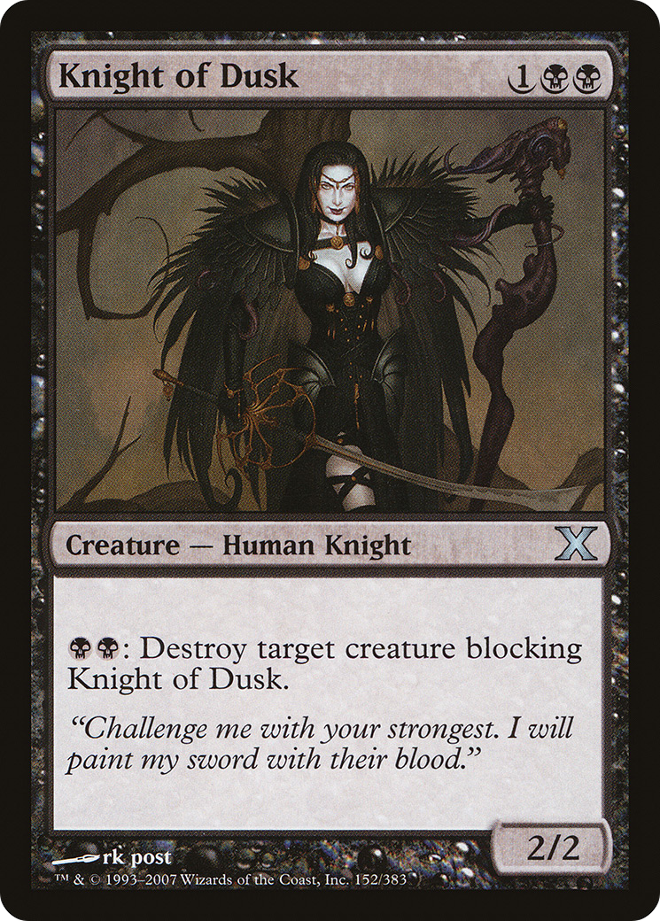 {C} Knight of Dusk [Tenth Edition][10E 152]