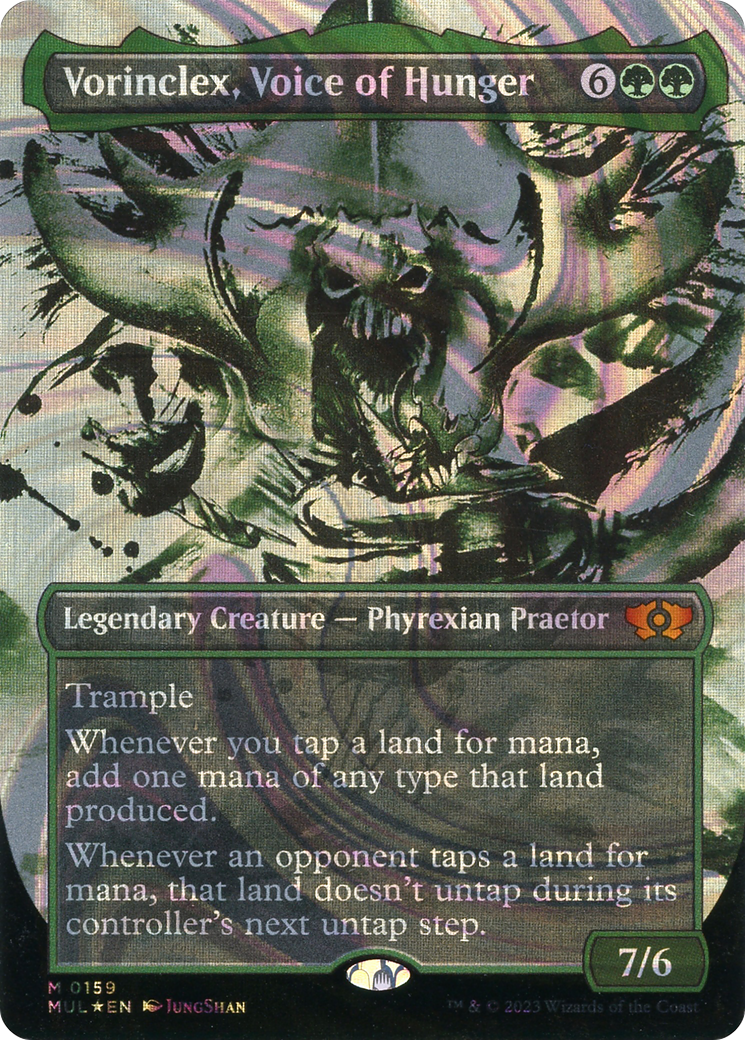 {R} Vorinclex, Voice of Hunger (Halo Foil) [Multiverse Legends][MUL 159]