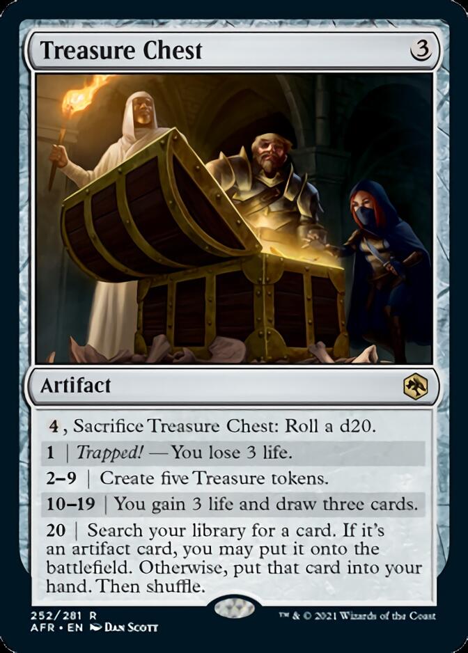 {R} Treasure Chest [Dungeons & Dragons: Adventures in the Forgotten Realms][AFR 252]
