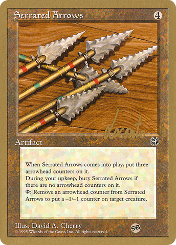 {C} Serrated Arrows (Michael Loconto) (SB) [Pro Tour Collector Set][GB PTC ML110SB]