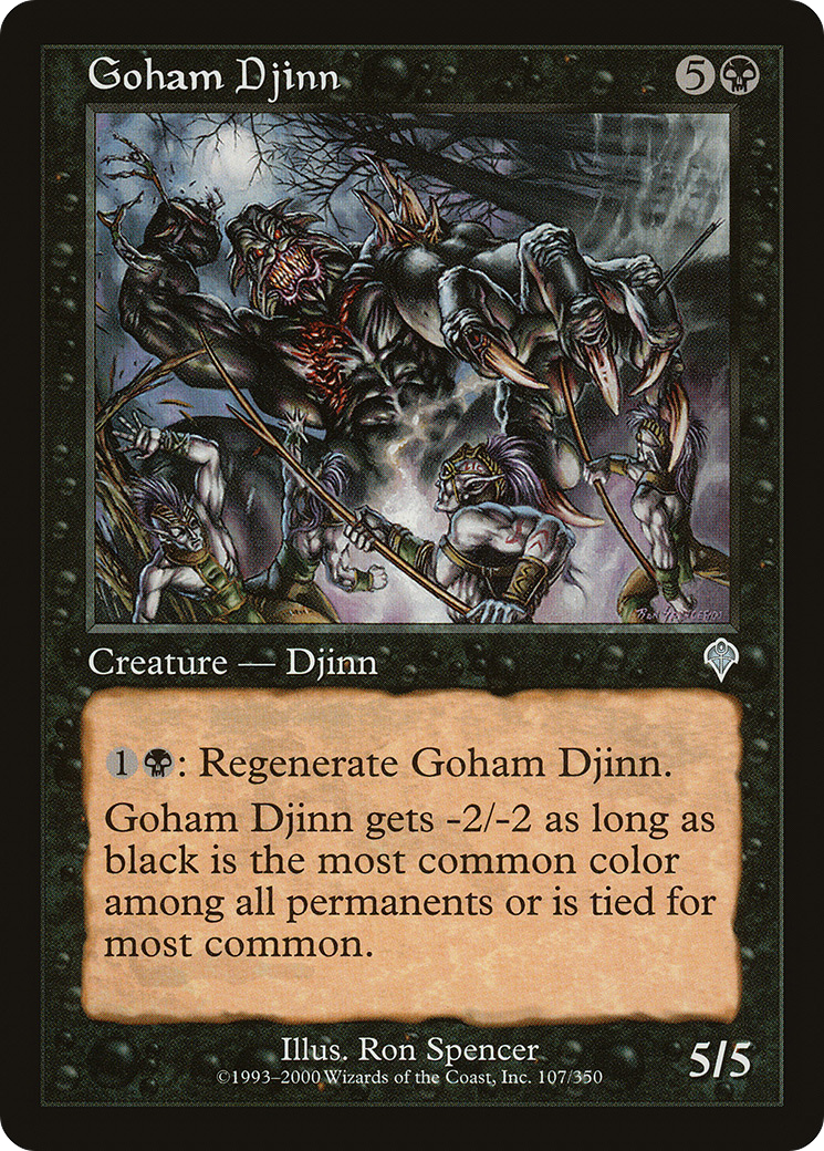 {C} Goham Djinn [Invasion][INV 107]