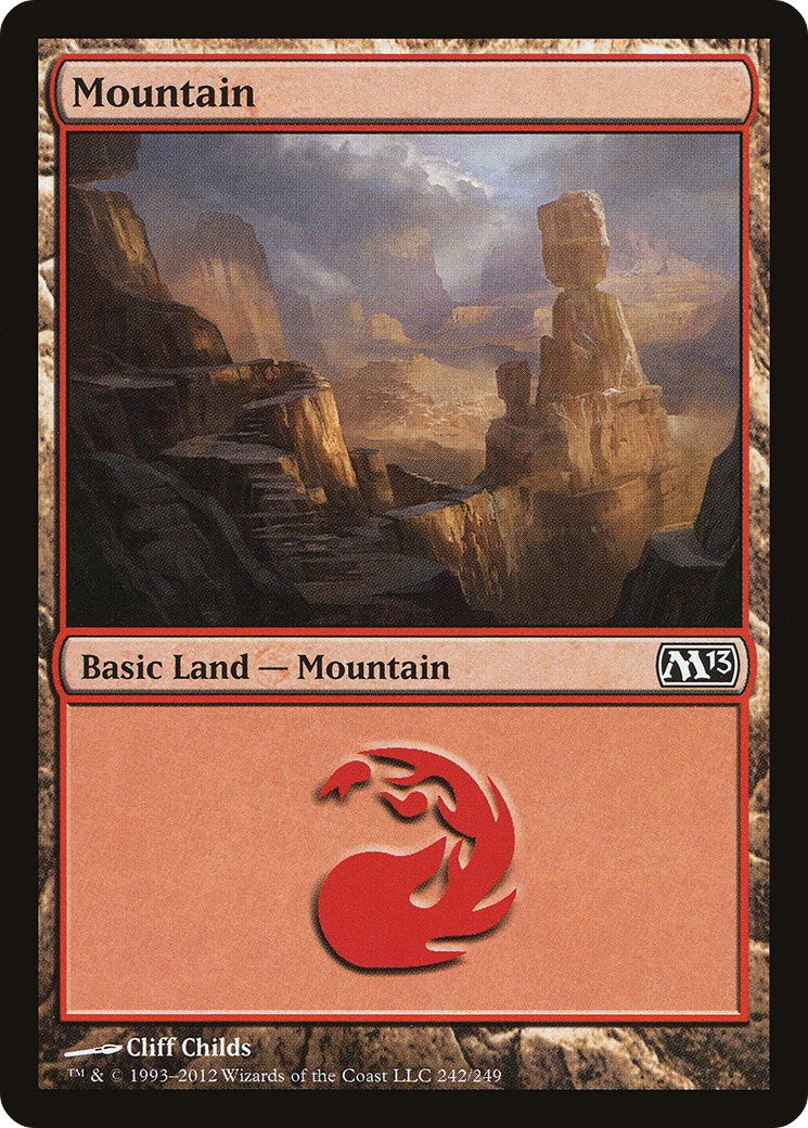 {B}[M13 242] Mountain (242) [Magic 2013]