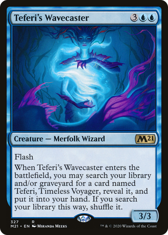 {R} Teferi's Wavecaster [Core Set 2021][M21 327]