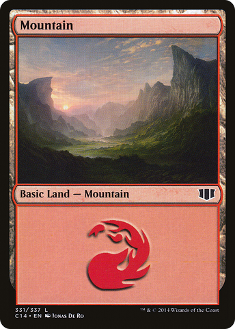 {B}[C14 331] Mountain (331) [Commander 2014]
