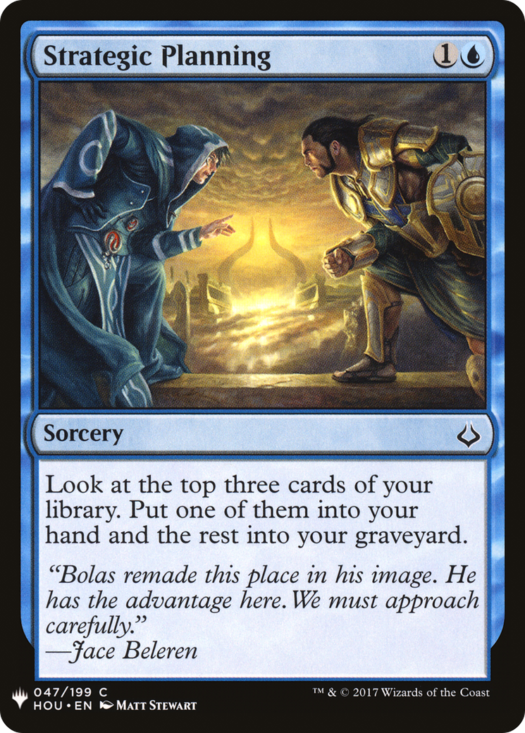 {C} Strategic Planning [Mystery Booster][LS HOU 047]
