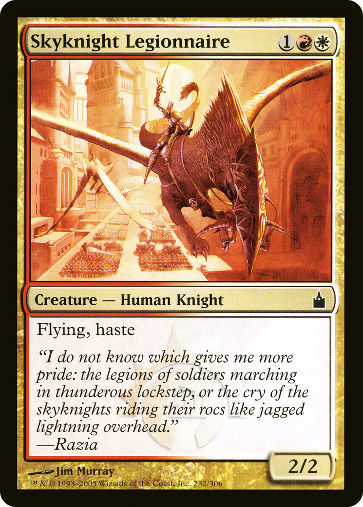 {C} Skyknight Legionnaire [Ravnica: City of Guilds][RAV 232]