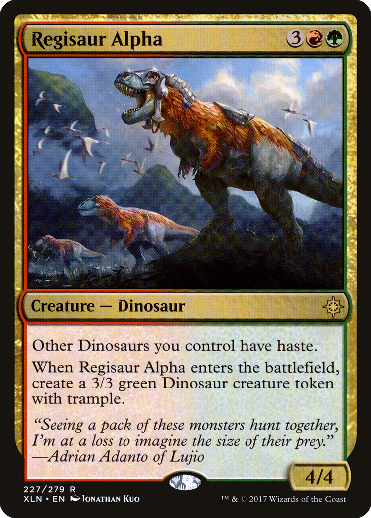 {R} Regisaur Alpha [Ixalan][XLN 227] - Misty Mountain Games