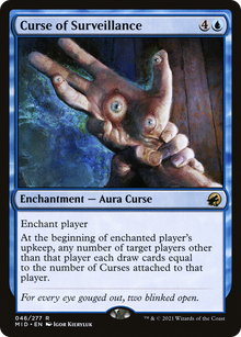 {R} Curse of Surveillance [Innistrad: Midnight Hunt][MID 046]