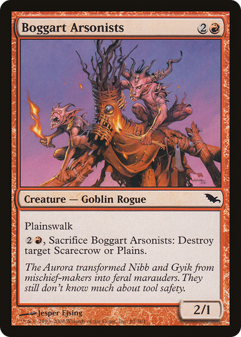 {C} Boggart Arsonists [Shadowmoor][SHM 085]