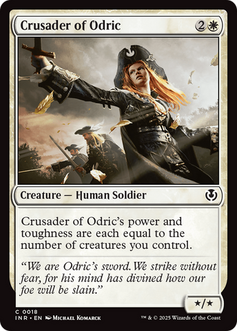 {C} Crusader of Odric [Innistrad Remastered][INR 018]