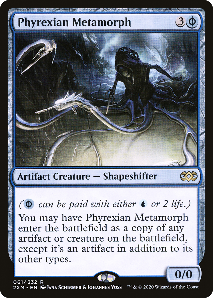 {R} Phyrexian Metamorph [Double Masters][2XM 061]