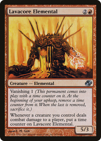 {C} Lavacore Elemental [Planar Chaos][PLC 103]