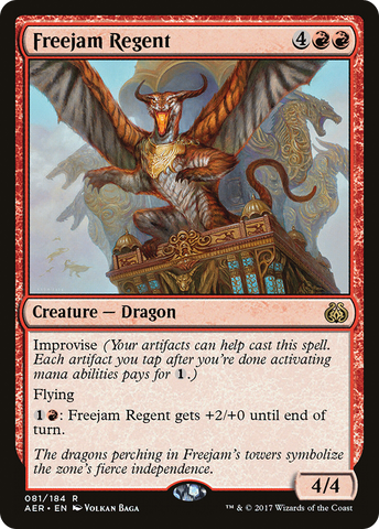 {R} Freejam Regent [Aether Revolt][AER 081]