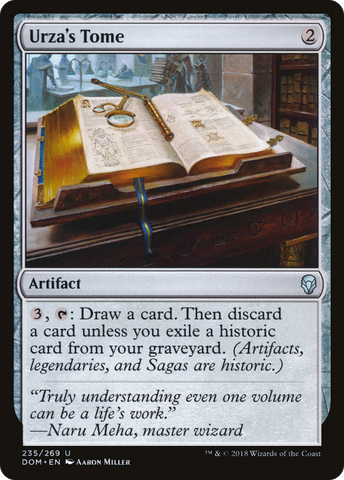 {C} Urza's Tome [Dominaria][DOM 235]