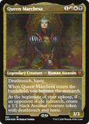 {R} Queen Marchesa (Etched) [Commander Legends][CMR 531]