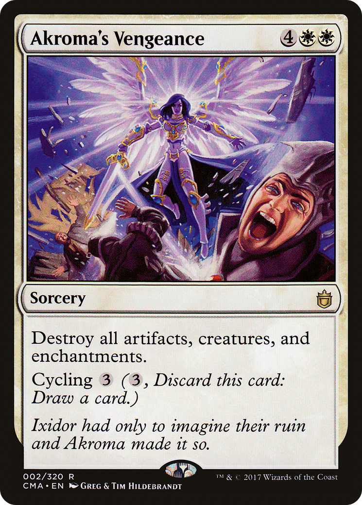 {R} Akroma's Vengeance [Commander Anthology][CMA 002]