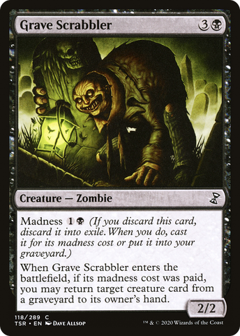 {C} Grave Scrabbler [Time Spiral Remastered][TSR 118]