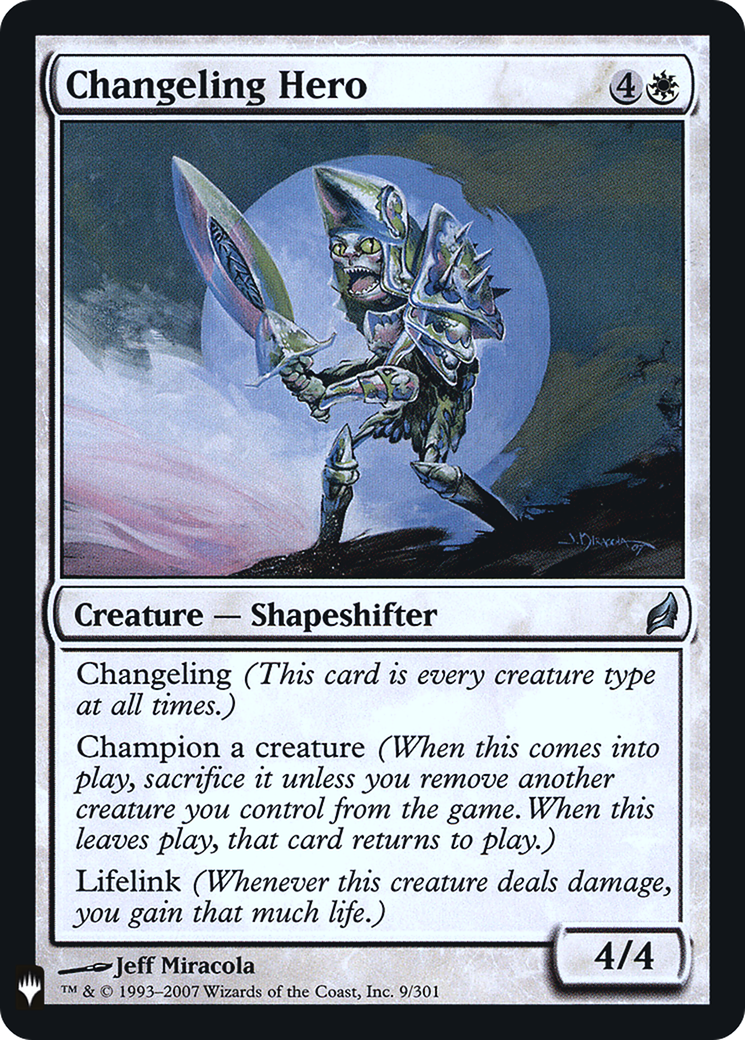 Changeling Hero [PLST LRW-9]