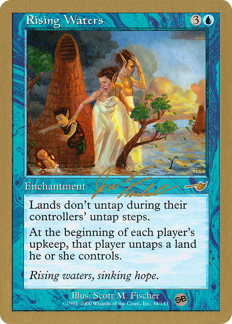 {R} Rising Waters (Jon Finkel) (SB) [World Championship Decks 2000][GB WC00 JF38SB]