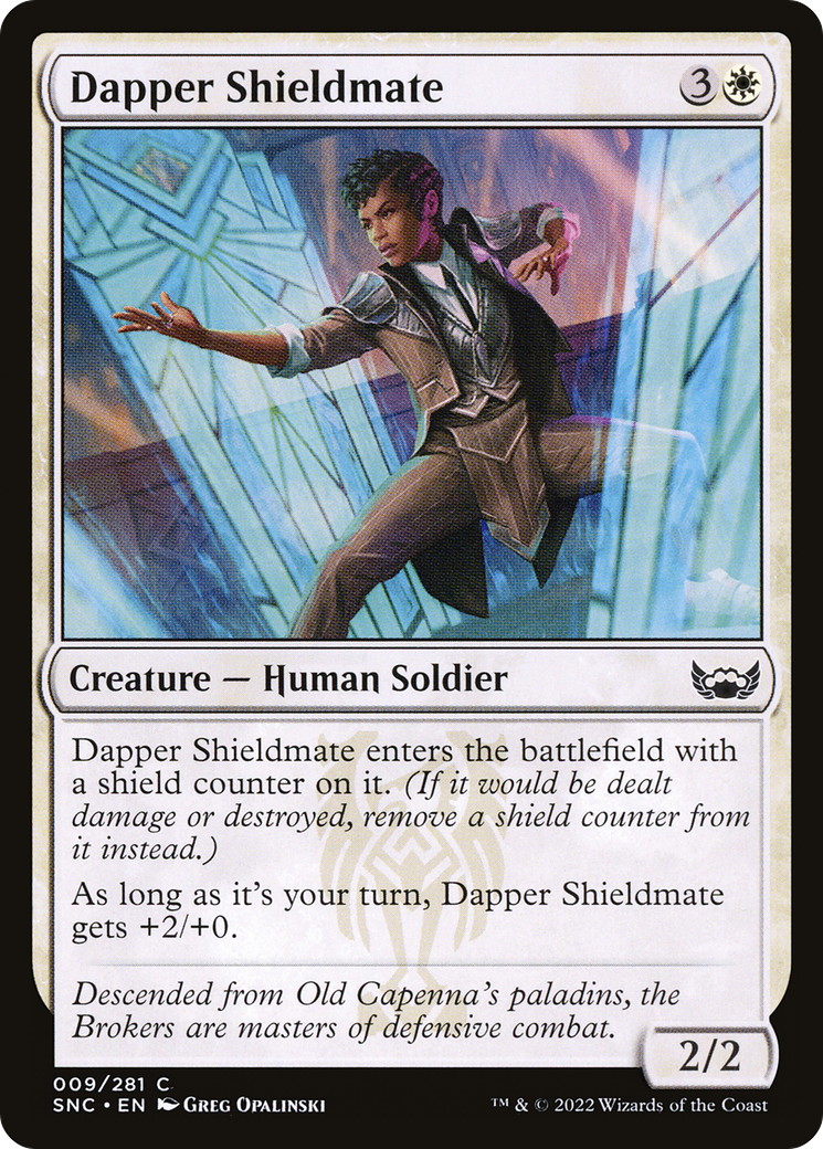 {C} Dapper Shieldmate [Streets of New Capenna][SNC 009]