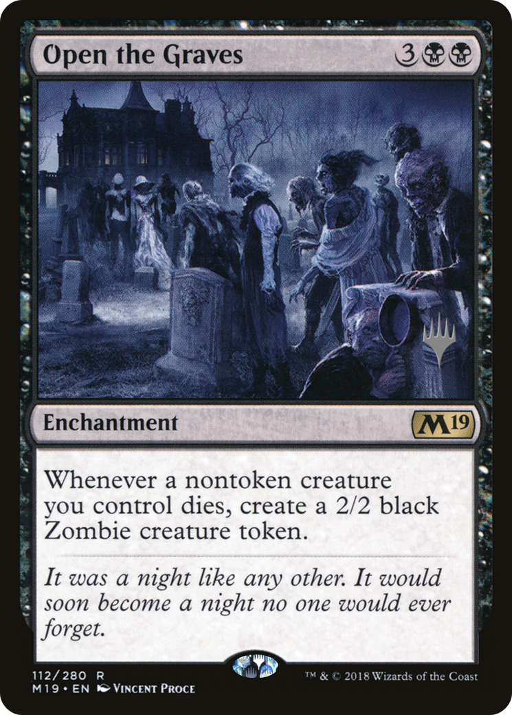 {R} Open the Graves [Core Set 2019 Promos][PA M19 112]