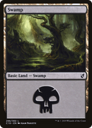 {B}[C19 296] Swamp (296) [Commander 2019]
