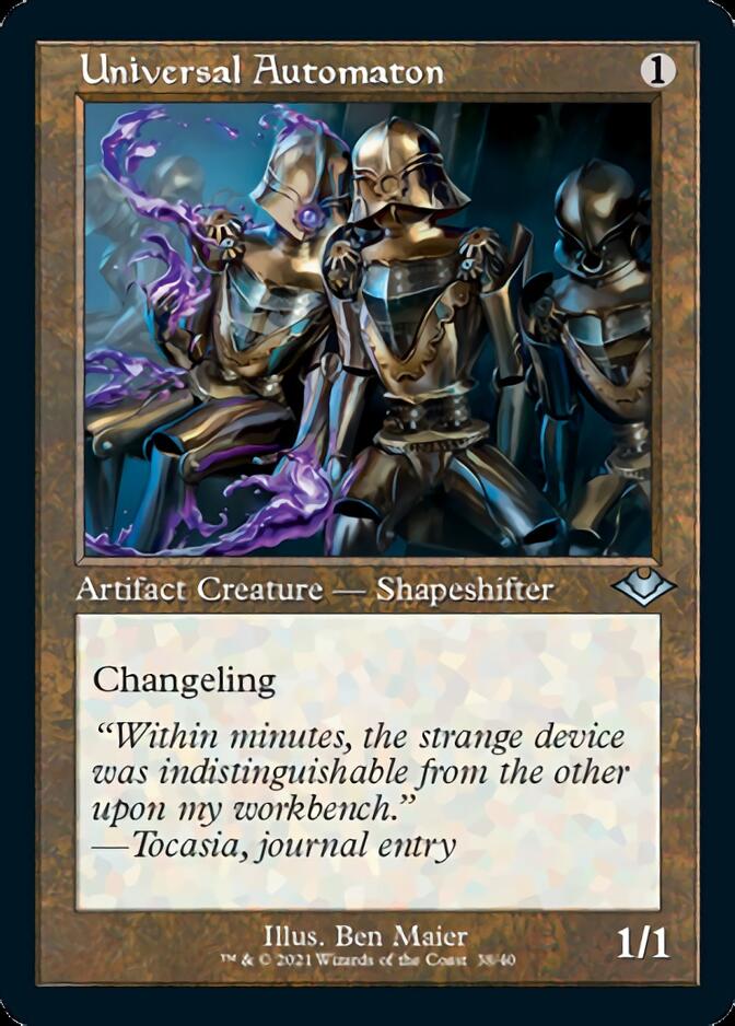{C} Universal Automaton (Retro Foil Etched) [Modern Horizons 2][RF ET MH1 038]