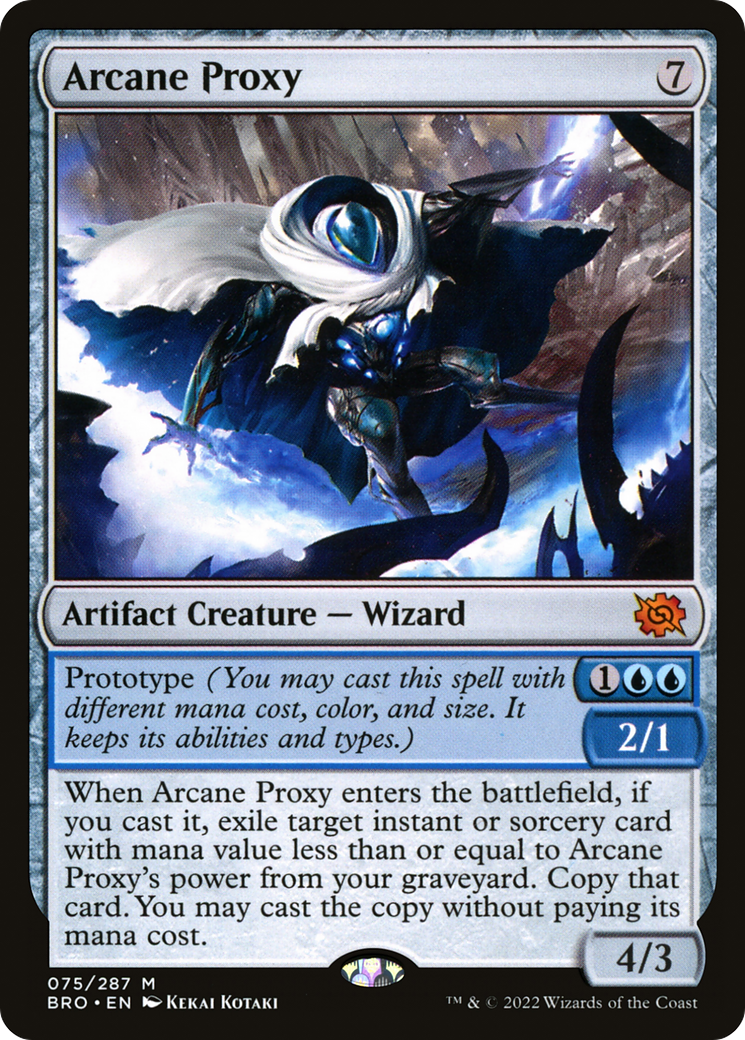 {R} Arcane Proxy [The Brothers' War][BRO 075]