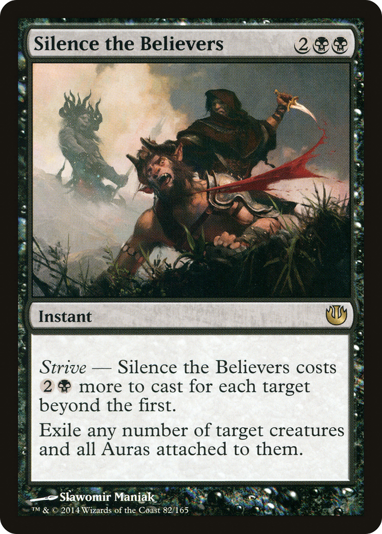 {R} Silence the Believers [Journey into Nyx][JOU 082]