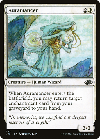 {C} Auramancer [Jumpstart 2022][J22 153]
