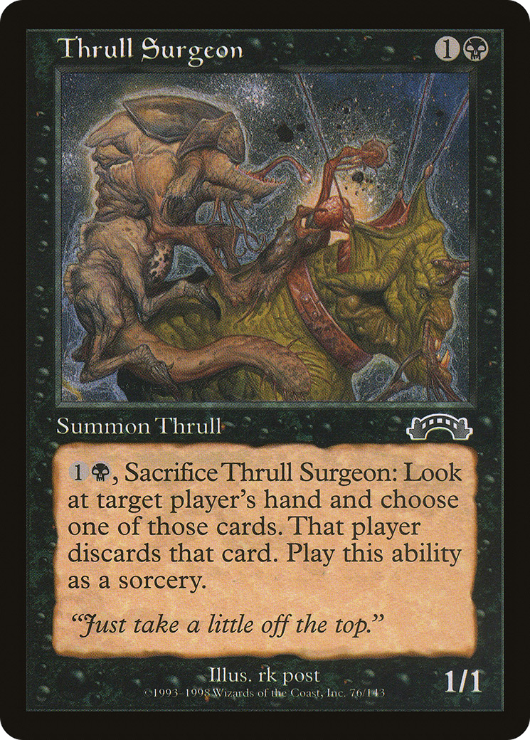 {C} Thrull Surgeon [Exodus][EXO 076]