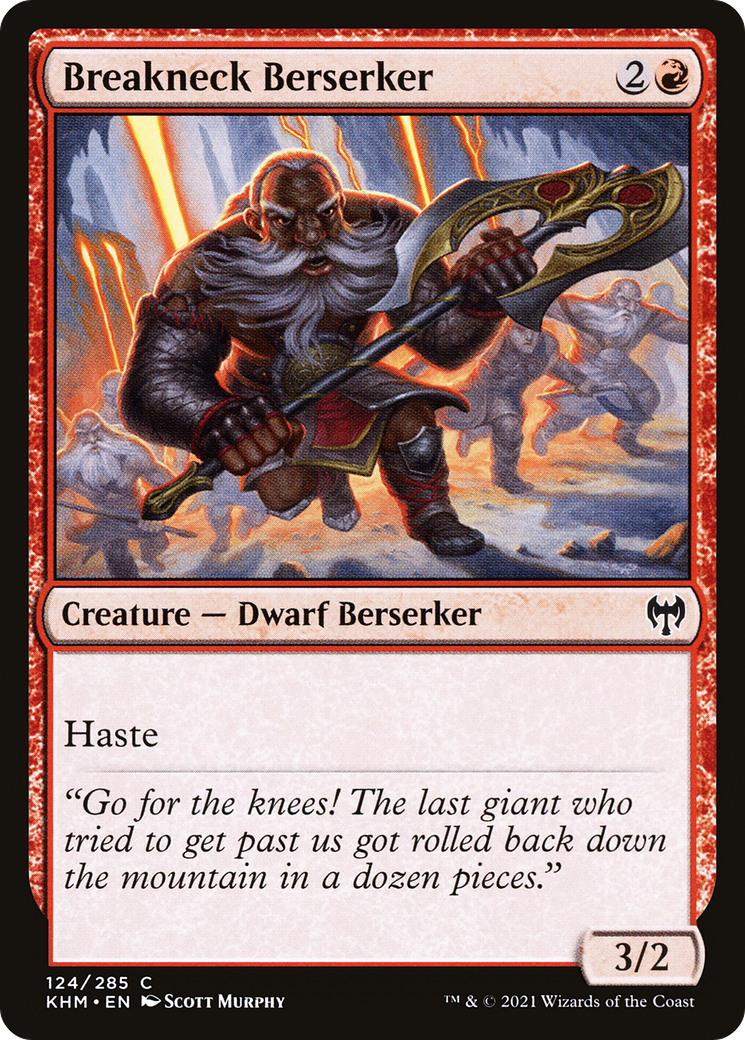 {C} Breakneck Berserker [Kaldheim][KHM 124]