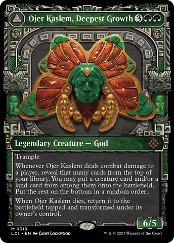 {@R} Ojer Kaslem, Deepest Growth // Temple of Cultivation (Showcase) [The Lost Caverns of Ixalan][LCI 318]