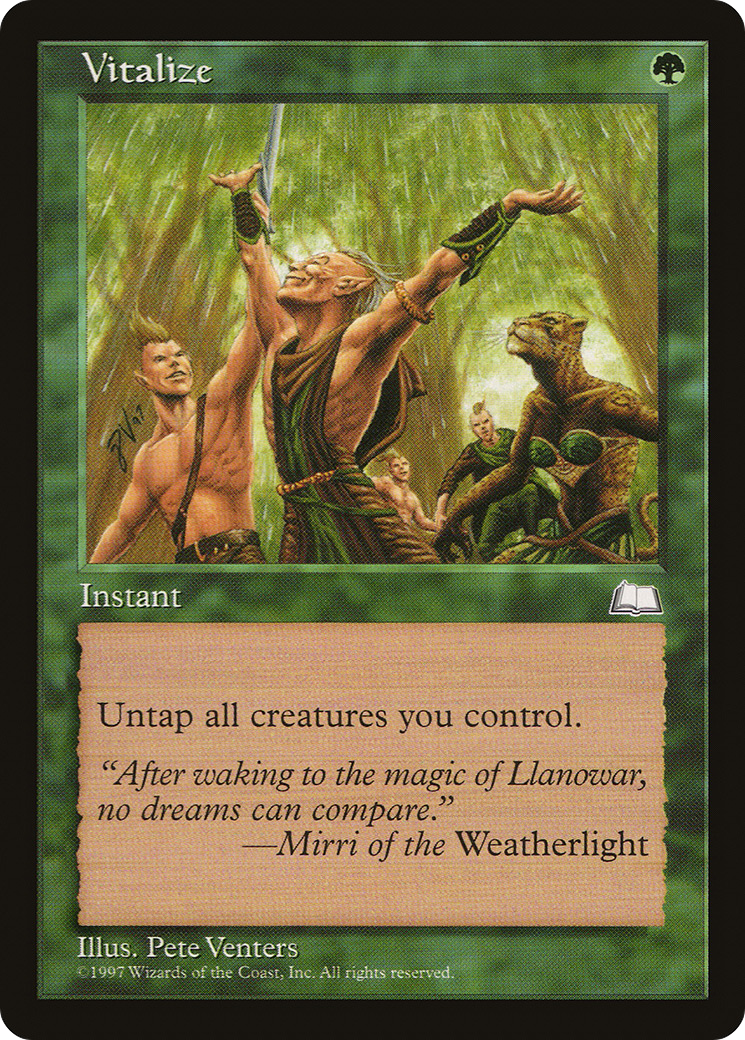 {C} Vitalize [Weatherlight][WTH 145]