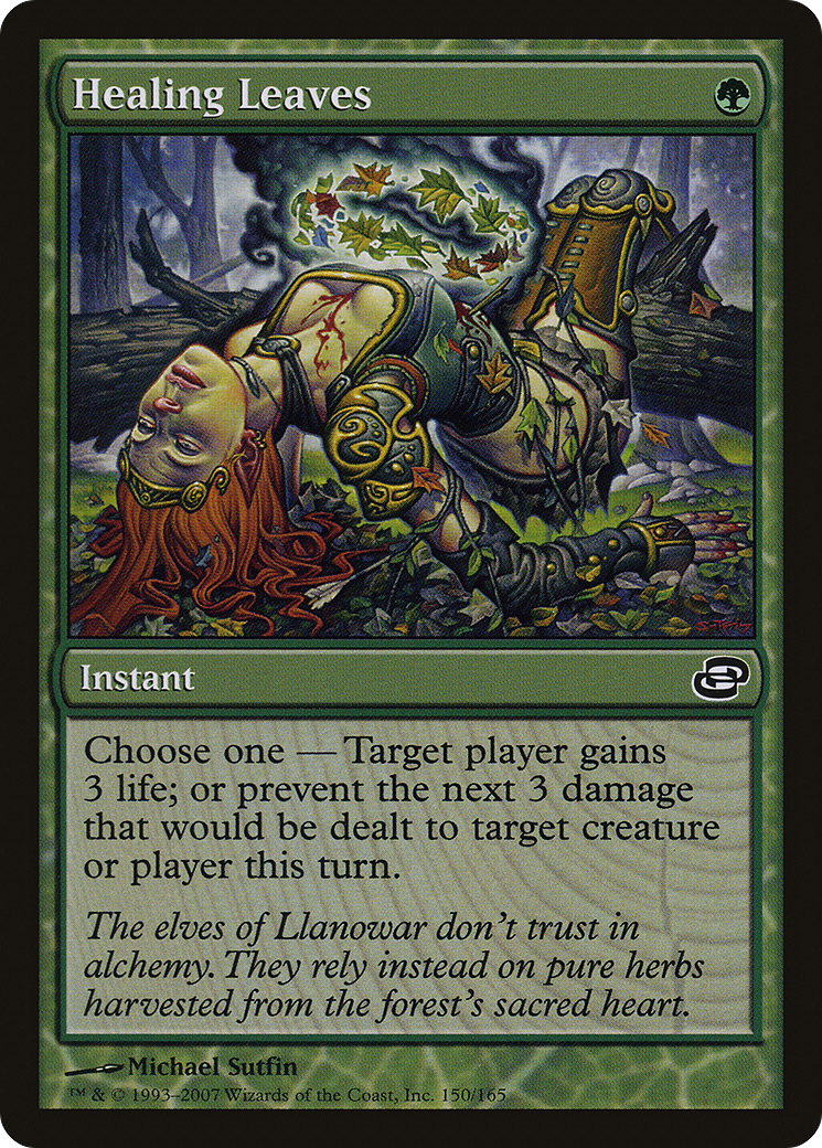 {C} Healing Leaves [Planar Chaos][PLC 150]