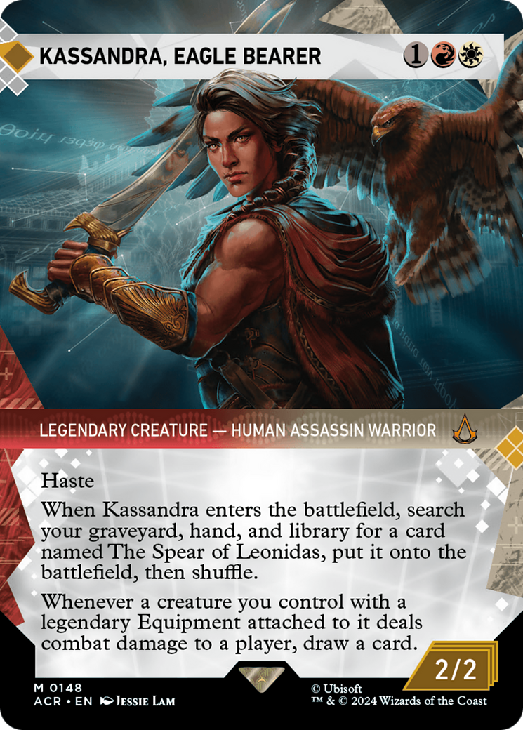 {R} Kassandra, Eagle Bearer (Showcase) [Assassin's Creed][ACR 148]
