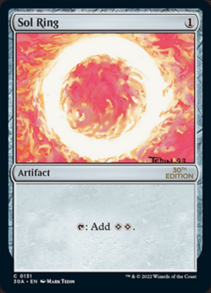 {C} Sol Ring [30th Anniversary Edition][30A 131]