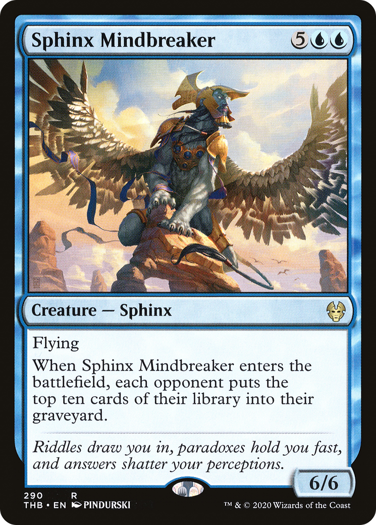 {R} Sphinx Mindbreaker [Theros Beyond Death][THB 290] - Misty Mountain Games